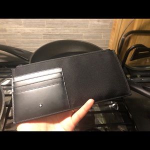 montblanc card holder，cheque holder